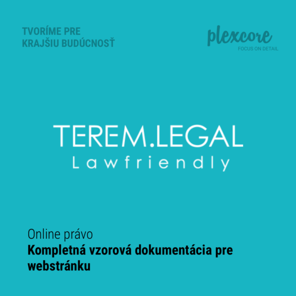 Kompletná vzorová dokumentácia pre webstránku